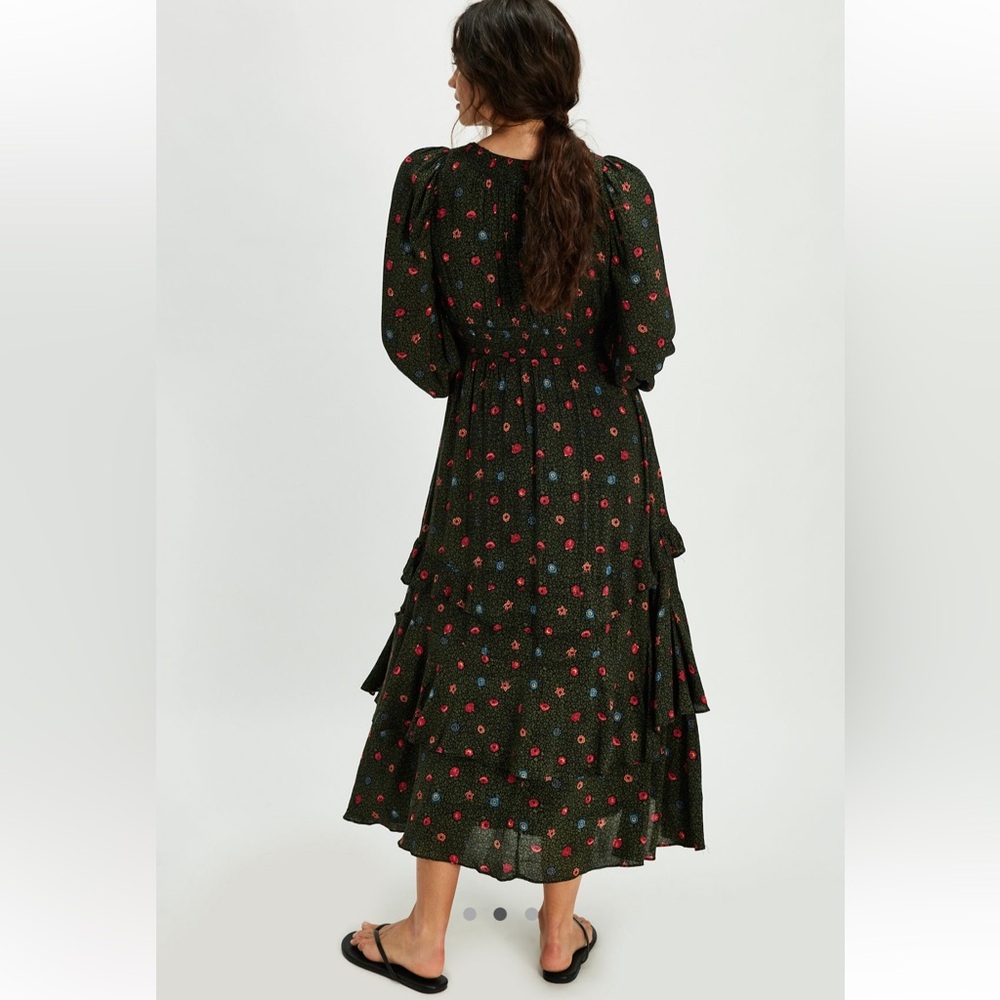 Free People Tried and True Floral Midi Dress - Picture 2 of 5